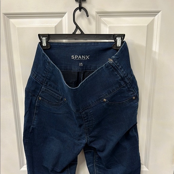 SPANX Denim - Spanx Dark Blue Denim Leggings